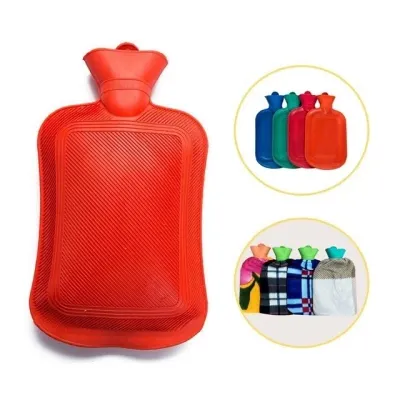 찜질용 PVC 물주머니-2L 커버포함 색상랜덤