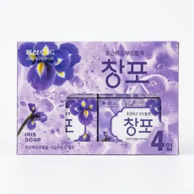 창포비누 90g x 4개
