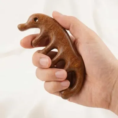 괄사 마사지 페이스마사지기 빗괄사 휴대용빗