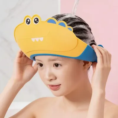 아기샴푸캡 유아헤어캡 목욕 샴푸 모자 아이 목욕용품 씻기 샴푸캡 씌우기