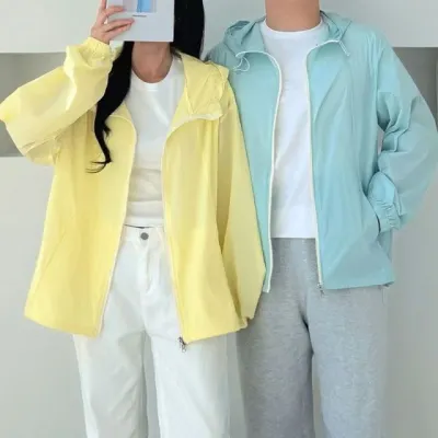 바람막이 점퍼 남녀공용 아우터 집업 상의
