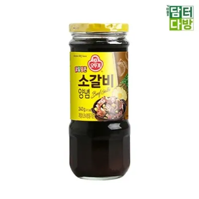 소갈비양념 소스 소불고기 갈비 간편한요리 집들이음식 240g 3개