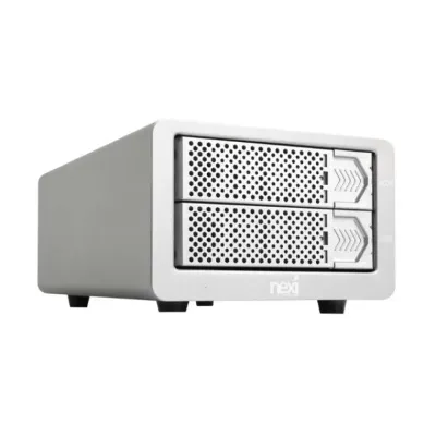 USB3.1 C타입 데이터 스토리지 2베이 전송속도 10GBPS 노트북 PC 컴퓨터 대용량 32TB 발열배출 쿨링팬