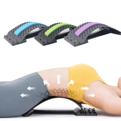 허리지압 목스트레칭기구 목마사지기 척추마사지기