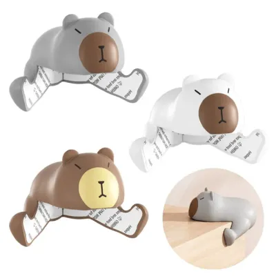 아기 곰돌이 모서리 가드 코너 보호대 1pcs 책상 부딪힘 방지 보호 쿠션 안전 식탁 보호캡 3color