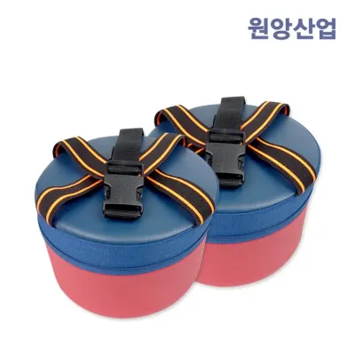 작업방석 투톤 허리버클형(중 25X16cm)-2개 밭일 농사의자 텃밭 갯벌 엉덩이의자 농사방석