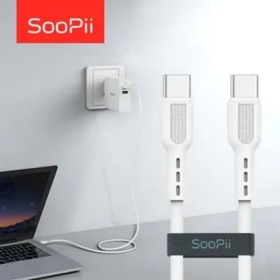 Soopii USB PD C to C 60W 고속충전케이블 2m