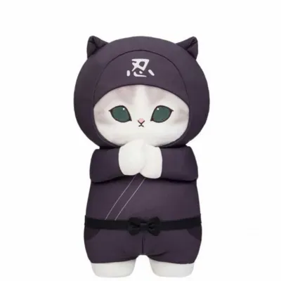 닌쟈냥 인형 BIG 28cm 블랙 장식소품 애기인형 대형인형