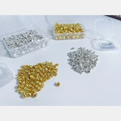 미니방울종 8MM 실버 100개입