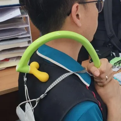 갈고리 등 어깨 지압봉 안마기 등지 압기 안마봉