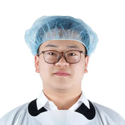 일회용 부직포 원형 위생 안전 식당 주방 모자 100매