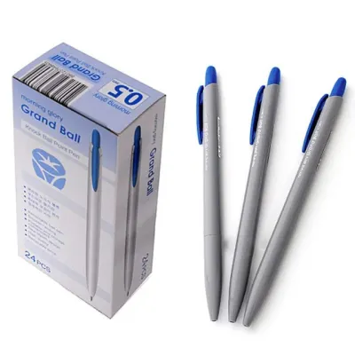 볼펜 0.5 청색 24자루 관공서 기념품 홍보물품