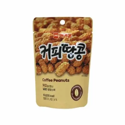 머거본 커피땅콩 60g 추억의간식 견과류스낵