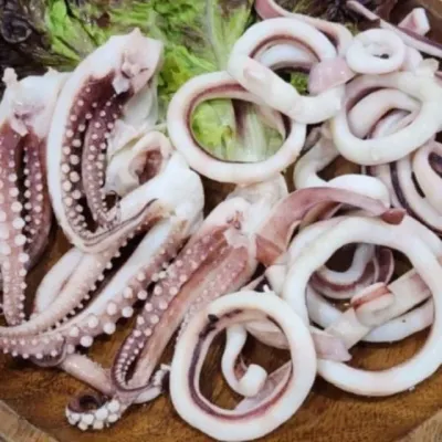 냉동 손질 오징어링 200g