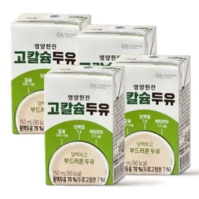 뉴케어 영양 한잔 고칼슘 두유 150ml 24팩