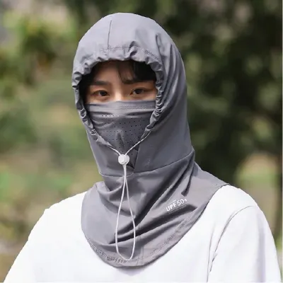 [이거찜] 스트링 쿨 바라클라바 햇빛가리개 3단분리가능 라이딩 등산