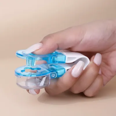 알약 커터기 휴대용 약 보관함 빼는 도구 케이스 포함 3cm