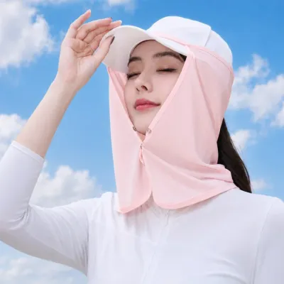 썬가드 썬캡 모자에 두르는 얼굴 햇빛 가리개 자외선차단 목 차양커버 등산 골프 런닝 썬바이저