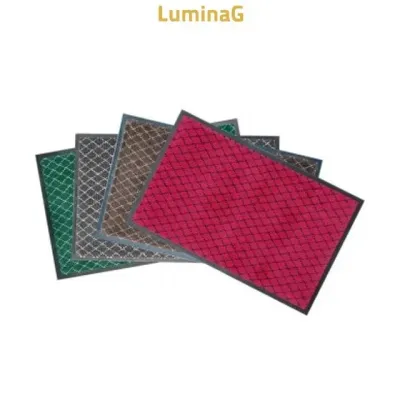 현관매트 50x80cm 그린 출입구 바닥 먼지 오염 방지용