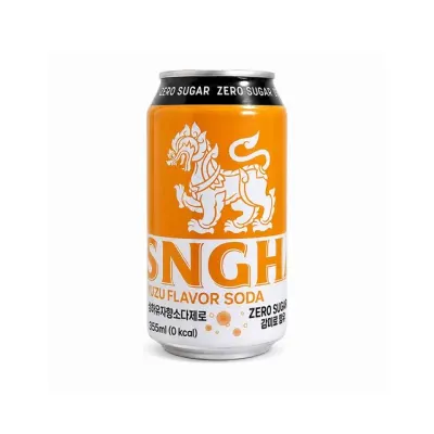 싱하 유자 소다 제로 355ml 48개 대량구매