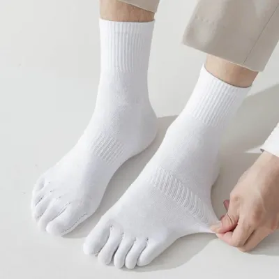 남자 발가락 양말 면소재 신축성 우수한 양말 베이직 디자인 데일리 삭스 여름에 좋은 땀흡수 양말