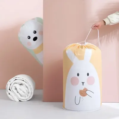 특대형 동물 이불 옷 보관 정리함 옷이불주머니 옷이불장난감 보관주머니 리빙박스