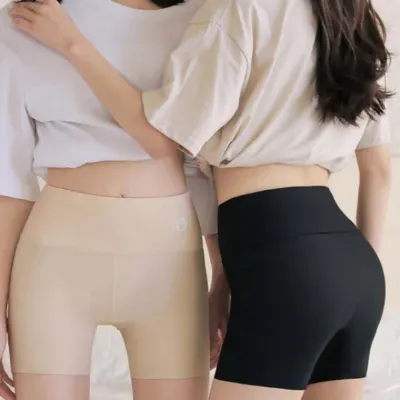 말림방지 물실크 고급속바지 순면패치 속치마 순면패치 여성 보정