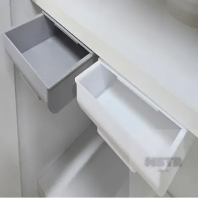 부착식 슬라이딩 서랍함 서랍형부품함 데스크수납 부품보관함 소품박스 깔끔정돈