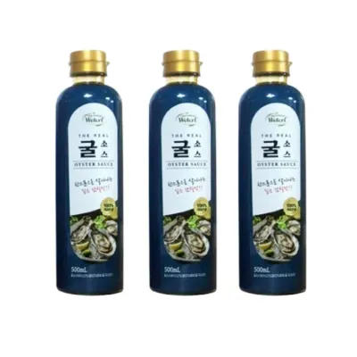 홀렌 맛더한 더리얼 굴소스 만능소스 500g 3개