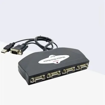 모니터 분배기 usb 모니터 분배기 일체형 컴퓨터 usb 멀티 화면 출력 신호 전원