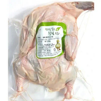 청림 통오리 21호 1.9kg 생오리 한마리 백숙용