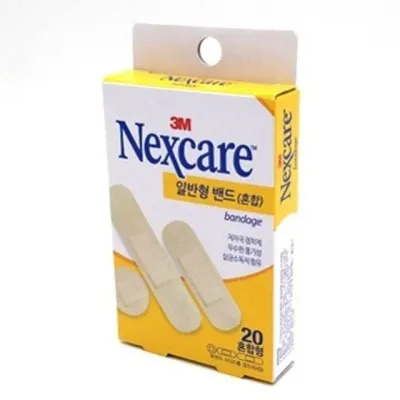 일회용 반창고 상처보호 밴드 일반 혼합형 20매입  대용량 키즈밴드 표준형