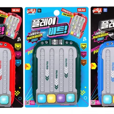 플레이 비트 리듬게임 휴대용 미니 게임기