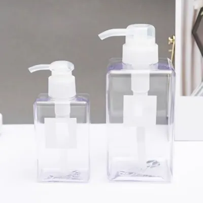 욕실 샴푸 로션 디스펜서 공병 화장품 리필용기 450ml