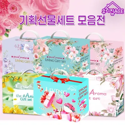 [gussen1+GDC존] [최고급 라미네이팅 칼라코팅 박스] 정성가득 생활 주방 종합선물세트 갓성비 사은선물세