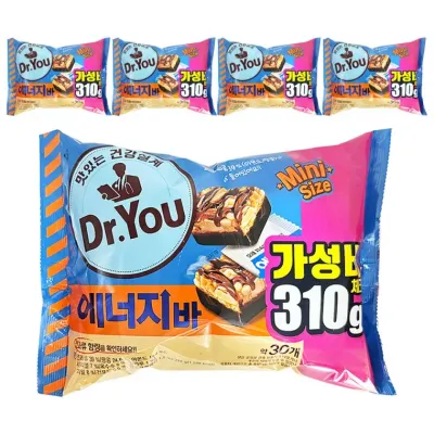 오리온 닥터유 에너지바 미니 310G x 5개