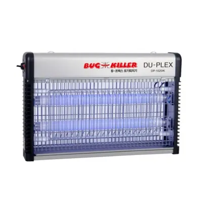 듀플렉스1020K/20W LED램프형 벅킬러 중형 모기퇴치기 해충퇴치 전격살충기 야외용/업소용 포충기
