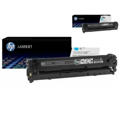 HP 토너 CE321A 청색 128A 1300매 복합기소모품 복합기토너 레이저프린트토너 토너정품