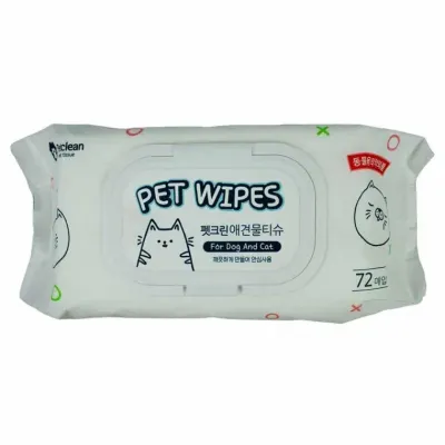 펫크린 애견 물티슈 72매입(570g)(290469)