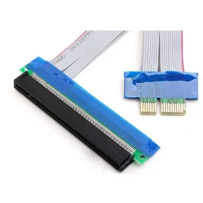 Coms PCI Express 아답터 1x to 16x 변환 연장선 젠더