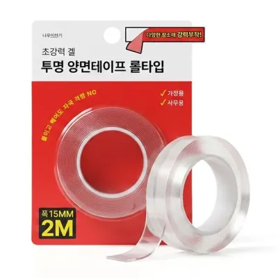 초강력 아크릴 양면 테이프 롤타입 2M 5개