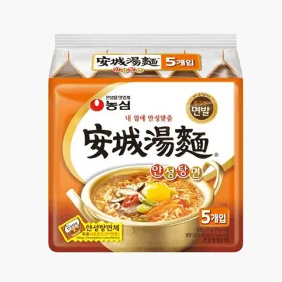 안성탕면 봉지 5개 팩 농심