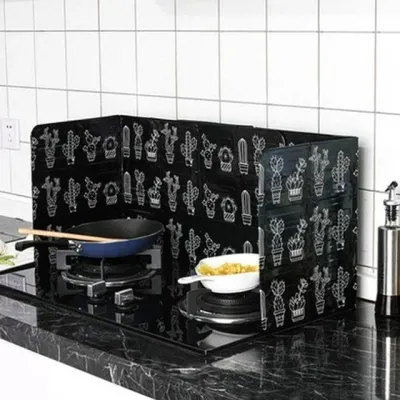 가스렌지 기름튐방지 접이식 주방가림막 안전가림막