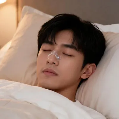 노즈클립 수면 보조 방지 용품 소음 완화 잠자리 밤 수면환경 보조기구
