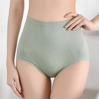 여성 힙업 팬티 여성 하이 웨스트 팬티 기능성 슬림핏 레이스 심리스 보정 미디 바디라인 이너웨어