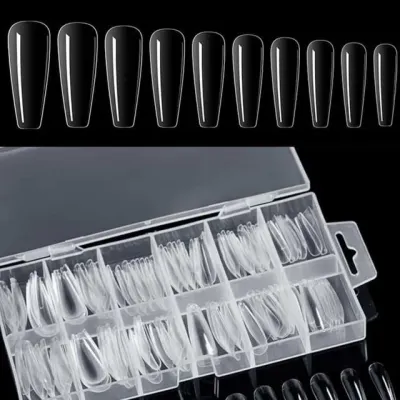투명 네일팁 연장네일팁 투명네일팁 풀커버네일팁 셀프네일팁 네일연장팁 인조손톱팁