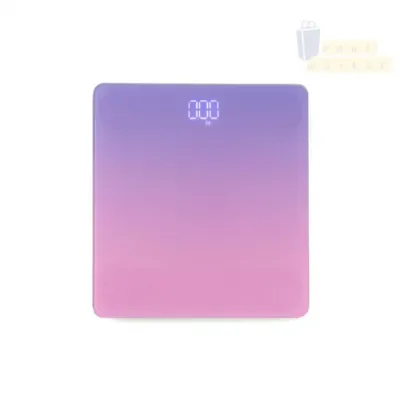 가정용체중계 몸무게체중계 체중계건전지 LED 퍼플 몸무게측정기 몸무게전자저울 전자몸무게체중계 정확한