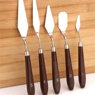 페인팅 나이프 유화 나이프 다용도 혼색 미술용 아크릴 스텐 화가용 수채화 도구 물감 작품 미술 전문가용