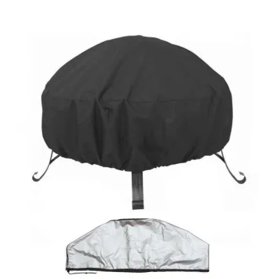 방수 화로커버 그릴 덮개 보호 캠핑 보관 위생 85x40cm 화덕 스토브 휴대용