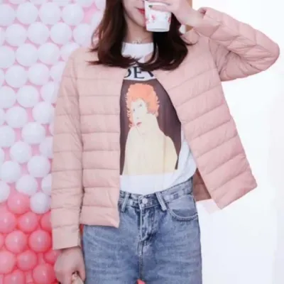 여성 경량 패딩 점퍼 오리털 다운 자켓 구스다운 겨울 아우터